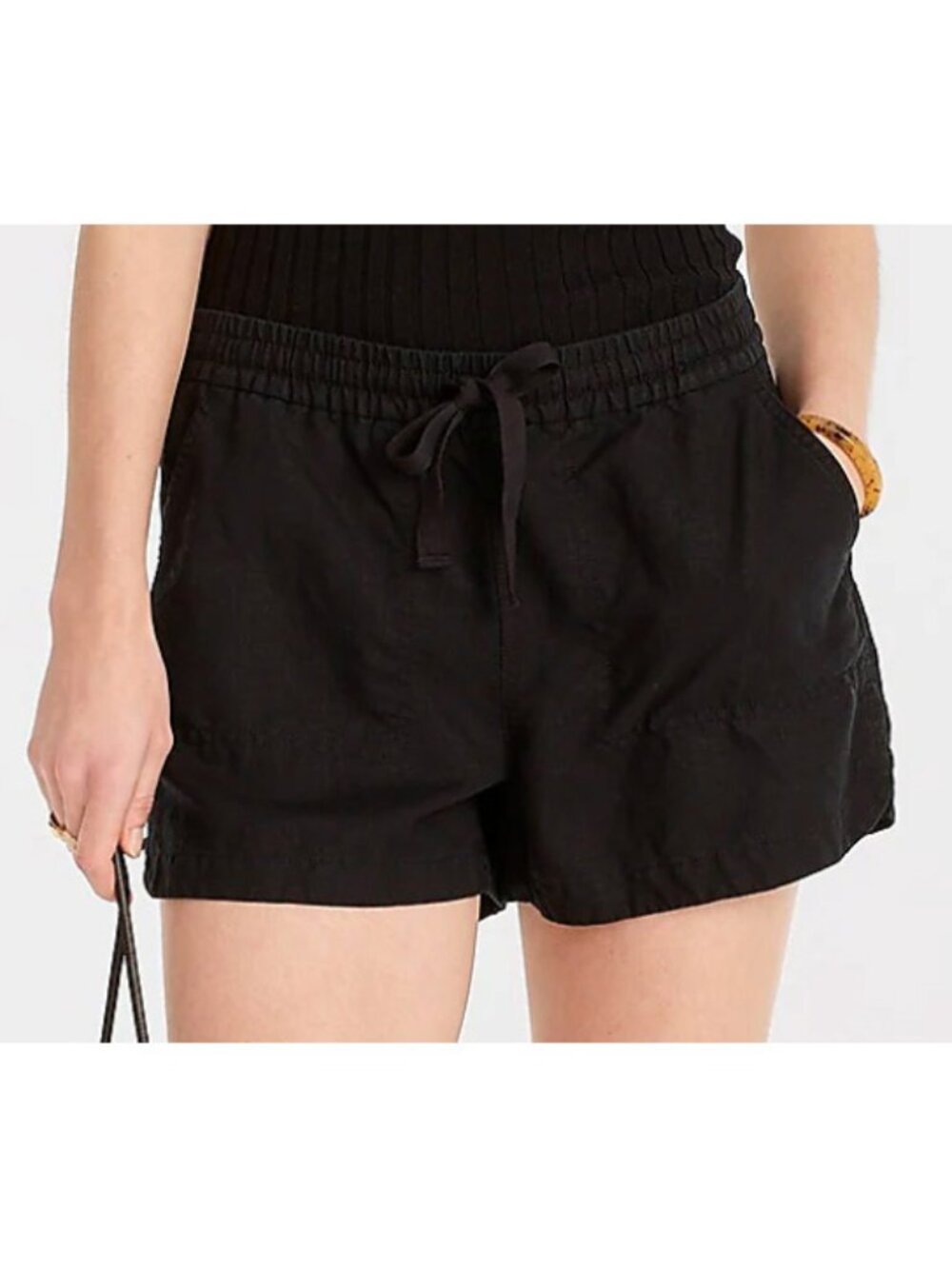 NWT J. Crew New Seaside Short in Linen Blend BF383